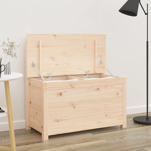 Cassapanca 80x41x77 cm in Legno Massello di Pino
