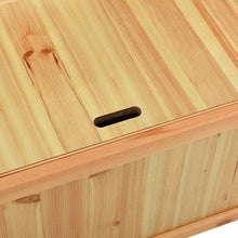 Load image into Gallery viewer, Cassapanca con Schienale 107x45x75,5 cm Legno Massello di Abete
