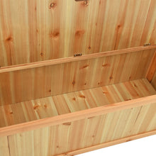 Load image into Gallery viewer, Cassapanca con Schienale 107x45x75,5 cm Legno Massello di Abete