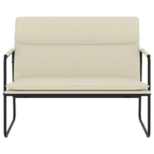 Load image into Gallery viewer, Divanetto Crema 100x64x80 cm in Similpelle