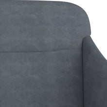 Load image into Gallery viewer, Divanetto Grigio Scuro 110x76x80 cm in Velluto