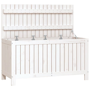 Baule da Giardino 115x49x60 cm in Massello di Pino Bianco