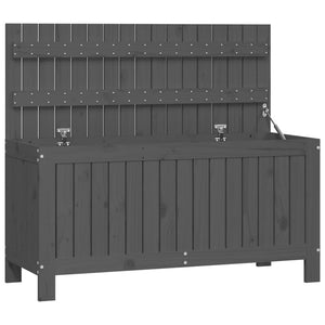 Baule da Giardino 115x49x60 cm in Massello di Pino Grigio