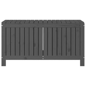 Baule da Giardino 115x49x60 cm in Massello di Pino Grigio