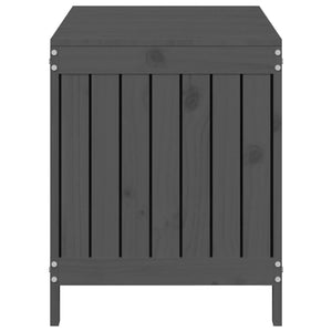 Baule da Giardino 115x49x60 cm in Massello di Pino Grigio