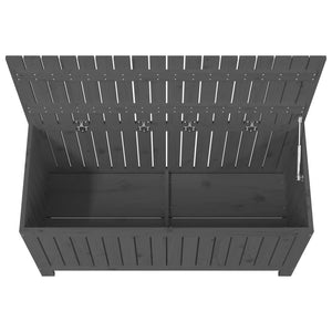 Baule da Giardino 115x49x60 cm in Massello di Pino Grigio