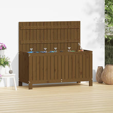 Load image into Gallery viewer, Contenitore da Giardino Ambra 115x49x60 cm Legno Massello Pino