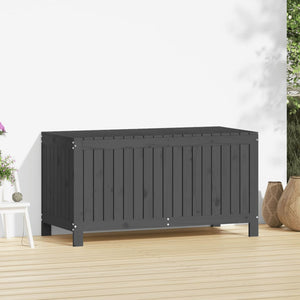 Baule da Giardino 121x55x64 cm in Massello di Pino Grigio