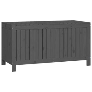 Baule da Giardino 121x55x64 cm in Massello di Pino Grigio