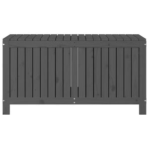 Baule da Giardino 121x55x64 cm in Massello di Pino Grigio