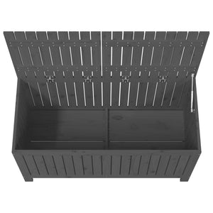 Baule da Giardino 121x55x64 cm in Massello di Pino Grigio