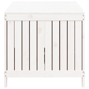 Baule da Giardino 147x68x64 cm in Massello di Pino Bianco