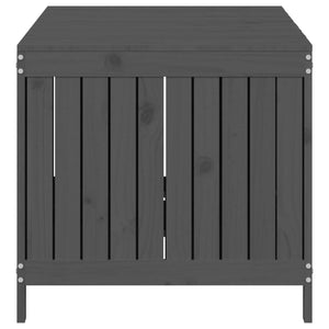 Baule da Giardino 147x68x64 cm in Massello di Pino Grigio