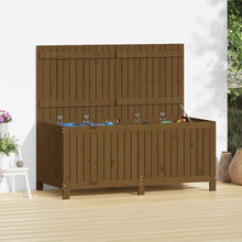 Carica l&#39;immagine nel visualizzatore di Gallery, Contenitore da Giardino Ambra 147x68x64 cm Legno Massello Pino