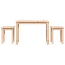 Indlæs billede til gallerivisning Tavolini a Incastro 3 pz in Legno Massello di Pino