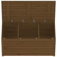 Carica l&#39;immagine nel visualizzatore di Gallery, Contenitore Giardino Ambra 101x50,5x46,5 cm Legno Massello Pino