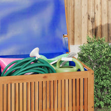Carica l&#39;immagine nel visualizzatore di Gallery, Box da Giardino 75x75x58 cm in Massello di Acacia Marrone