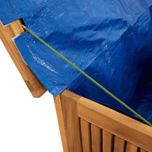 Carica l&#39;immagine nel visualizzatore di Gallery, Box da Giardino 75x75x58 cm in Massello di Acacia Marrone