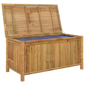 Baule da Giardino 110x52x55 cm in Bambù Naturale
