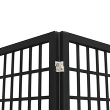 Carica l&#39;immagine nel visualizzatore di Gallery, Separè  6 Pannelli Stile Giapponese 240x170cm Nero