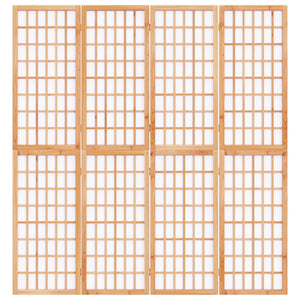 Separè 4 Pannelli Stile Giapponese 160x170 cm