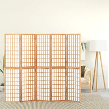 Load image into Gallery viewer, Separè 5 Pannelli Stile Giapponese 200x170 cm