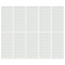 Carica l&#39;immagine nel visualizzatore di Gallery, Separè  5 Pannelli Stile Giapponese 200x170 Bianco