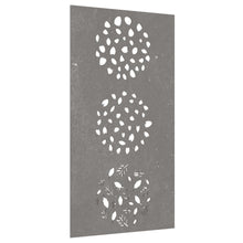 Laden Sie das Bild in den Galerie-Viewer, Decorazione Muro da Giardino 105x55 cm Foglia Acciaio Corten
