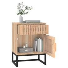 Carica l&#39;immagine nel visualizzatore di Gallery, Comodini 2 pz 40x30x55,5 cm Legno Multistrato e Ferro