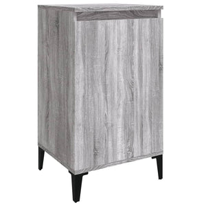 Comodini 2 pz Grigio Sonoma 40x35x70 cm in Legno Multistrato