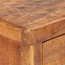 Carica l&#39;immagine nel visualizzatore di Gallery, Mobiletto Consolle 120x32x80 cm in Legno Massello Grezzo di Acacia