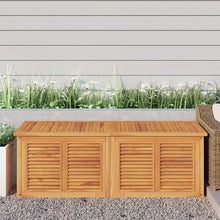 Carica l&#39;immagine nel visualizzatore di Gallery, Contenitore Giardino con Borsa 150x50x55 cm Legno Massello Teak