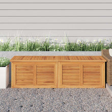 Carica l&#39;immagine nel visualizzatore di Gallery, Contenitore Giardino con Borsa 175x50x55 cm Legno Massello Teak