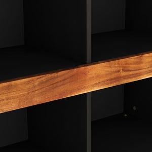 Mobiletto Credenza 85x33x75 cm in Massello di Acacia