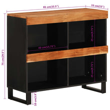 Load image into Gallery viewer, Mobiletto Credenza 85x33x75 cm in Massello di Acacia