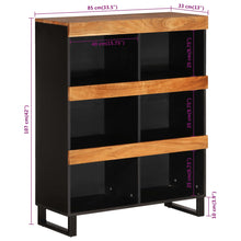 Load image into Gallery viewer, Mobiletto Credenza 85x33x107 cm in Massello di Acacia