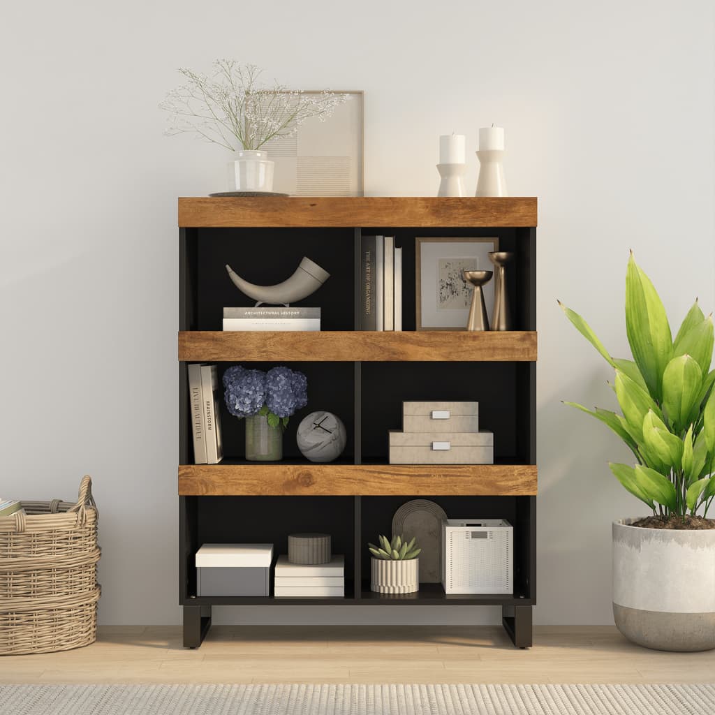 Mobiletto Credenza 85x33x107 cm in Massello di Mango