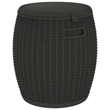 Load image into Gallery viewer, Contenitore da Giardino 4 in 1 Polipropilene Nero