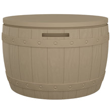 Load image into Gallery viewer, Contenitore da Giardino a Secchiello 3 in 1 in Polipropilene Marrone Chiaro