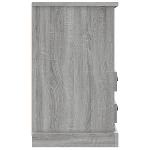 Comodini 2 pz Grigio Sonoma 43x36x60 cm