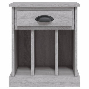 Comodini 2 pz Grigio Sonoma 43x36x50 cm