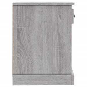 Comodini 2 pz Grigio Sonoma 43x36x50 cm