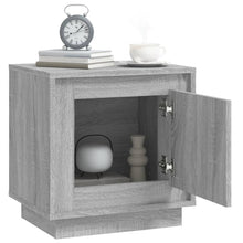 Laden Sie das Bild in den Galerie-Viewer, Comodini 2 pz Grigio Sonoma 44x35x45 cm in Legno Multistrato