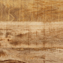 Carica l&#39;immagine nel visualizzatore di Gallery, Mobiletto Consolle 110x35x76 cm in Legno Grezzo Massello di Mango