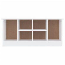Load image into Gallery viewer, Panca Porta Scarpe Bianca 100x35x45 cm Legno Massello Pino