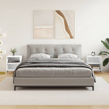 Carica l&#39;immagine nel visualizzatore di Gallery, Comodini 2 pz Bianchi 40x30x50 cm in Legno Multistrato