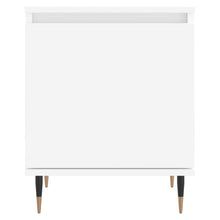Carica l&#39;immagine nel visualizzatore di Gallery, Comodini 2 pz Bianchi 40x30x50 cm in Legno Multistrato