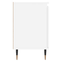 Carica l&#39;immagine nel visualizzatore di Gallery, Comodini 2 pz Bianchi 40x30x50 cm in Legno Multistrato