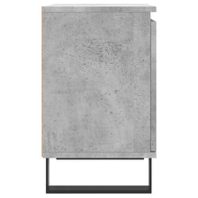 Load image into Gallery viewer, Comodini 2 pz Grigio Cemento 40x30x50 cm in Legno Multistrato