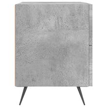 Carica l&#39;immagine nel visualizzatore di Gallery, Comodini 2 pz Grigio Cemento 40x35x47,5 cm in Legno Multistrato